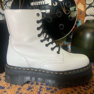 White Dr. Martens
